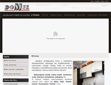 Tablet Screenshot of domel-meble.com.pl